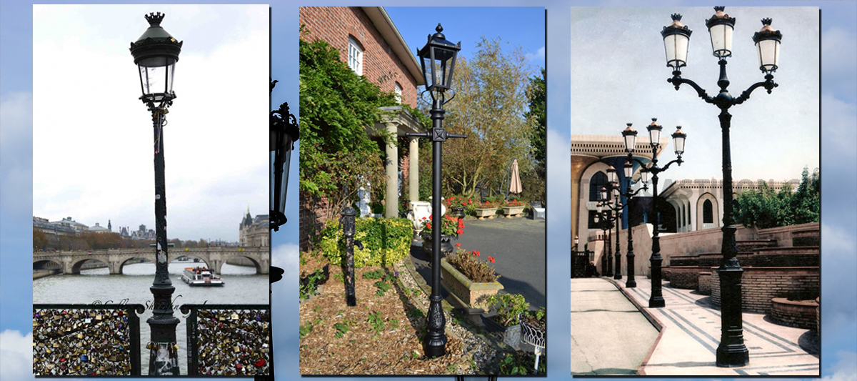 Cast Iron Lamp Posts - Cast Iron Lamp Poles Manufacturer from